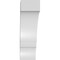Ekena Millwork 3 1/2-in. W x 8-in. D x 12-in. H Balboa Architectural Grade PVC Knee Brace BRCP035X08X12BOA - alternate 5